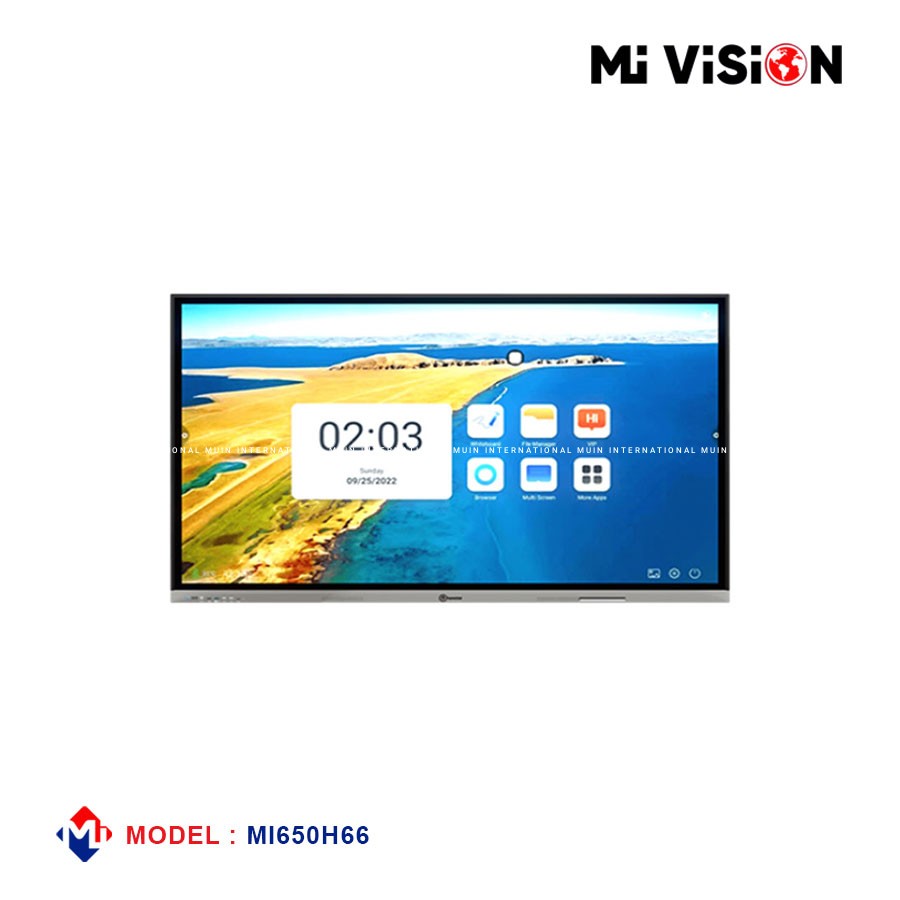 Mi-Vision 65" 4K Smart Interactive Display [MI650H66] (8GB RAM & 128GB ROM | Quad Core)
