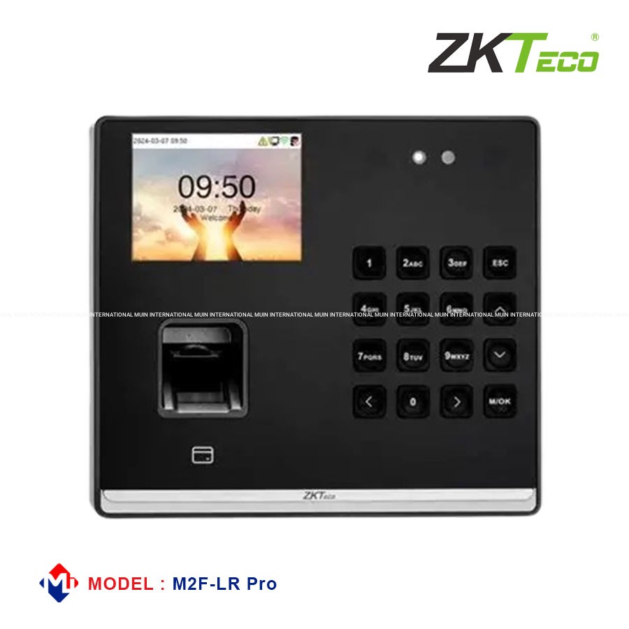 ZKTeco Time Attendance with Battery Backup [ M2F-LR Pro]