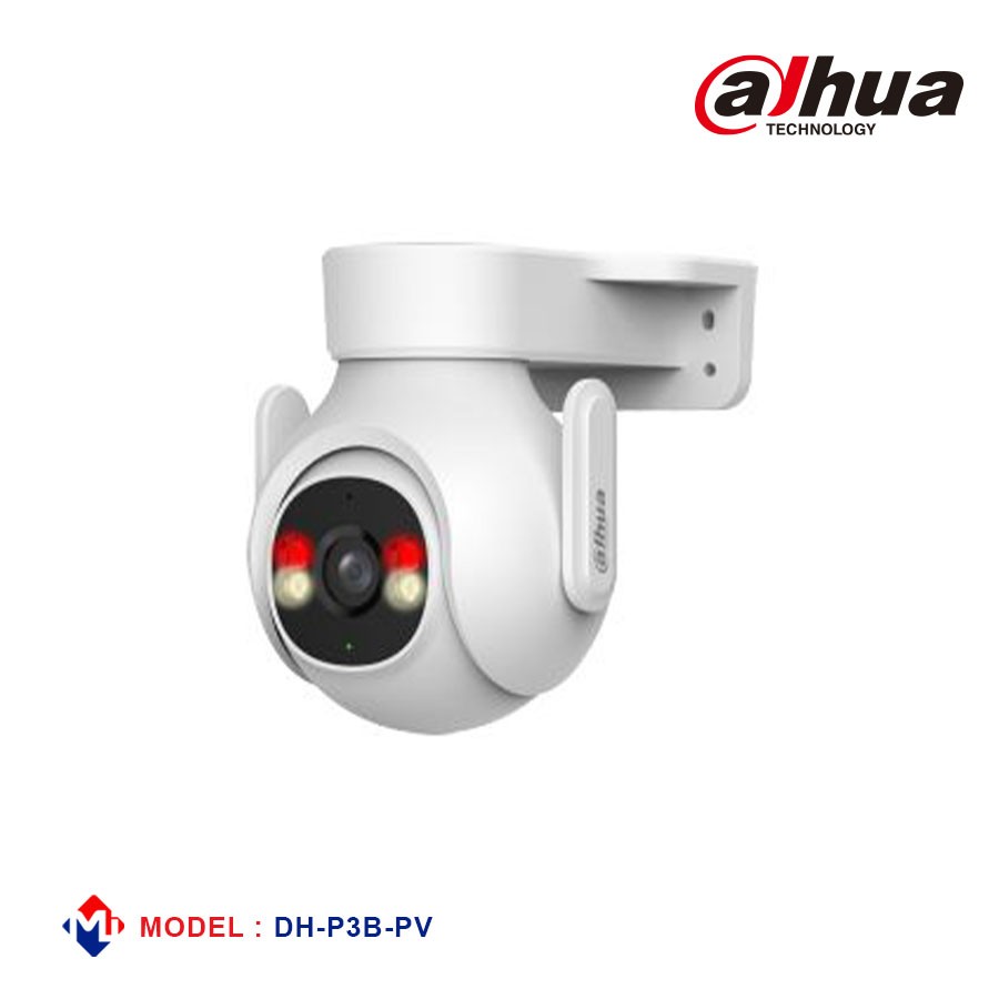 3MP Outdoor Fixed-focal Wi-Fi Pan & Tilt  Network Camera