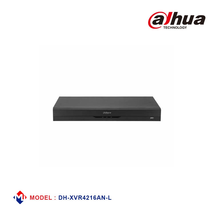 16 Channel Penta-brid 720P 1U 2HDDs WizSense Digital Video Recorder