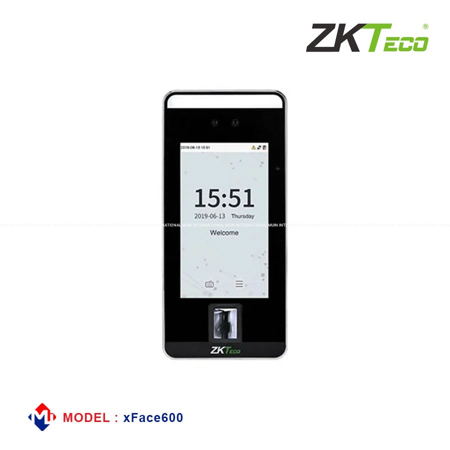 ZKTeco multi-spectral intelligent face Attendance [xFace600]