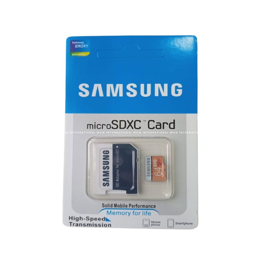 SAMSUNG 64GB Memory Card