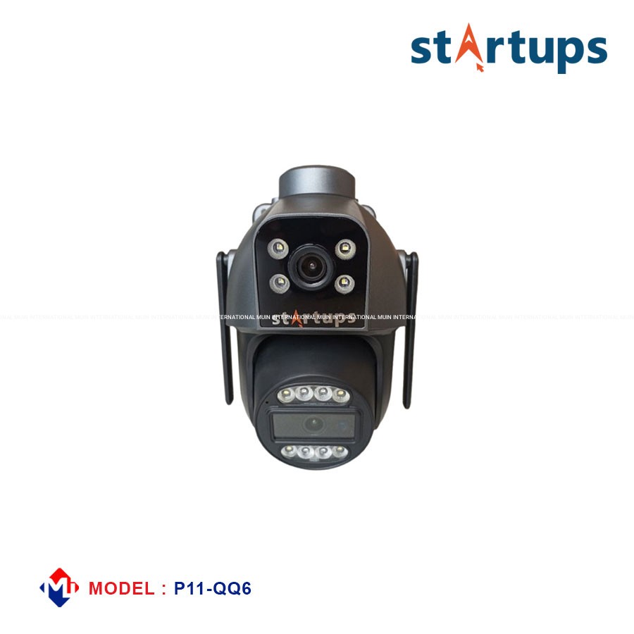 Startups  3MP+3MP Dual Lens WiFi Camera [P11-QQ6]