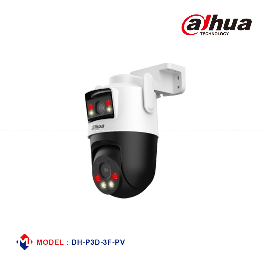 Dahua 6MP Outdoor Wi-Fi Dual-Lens Pan & Tilt Camera [DH-P3D-3F-PV]